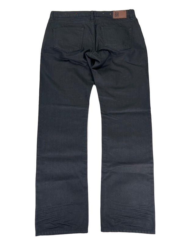 Banana Republic Men's Black Vintage Straight Denim Jeans - 33x32 image 2