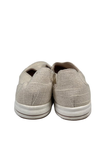 Clarks Collection Women's Beige Metallic Breeze Step Slip On Shoes - 9.5 image 4