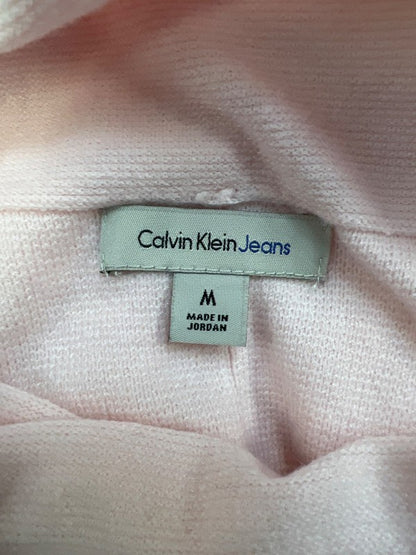 Calvin Klein Women’s Pink Long Sleeve Cowl Neck Sweater - M image 3