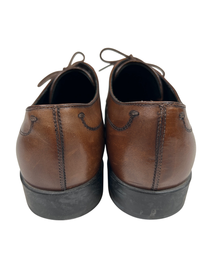 Tod's Women's Brown Lace Up Vintage Oxford Dress Shoes - 38.5/US 8.5 image 4