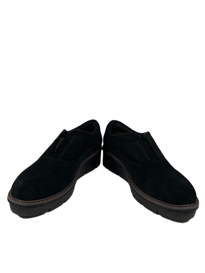 Clarks Collection Women's Black Airabell Sky Slip On Wedge Loafers - 8.5 image 6