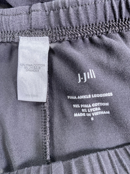 J.Jill Women's Gray Pull On Pima Ankle Leggings - S image 3