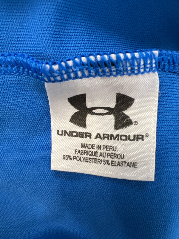 Under Armour Men's Blue Short Sleeve Athletic Polo Shirt - XXL image 4
