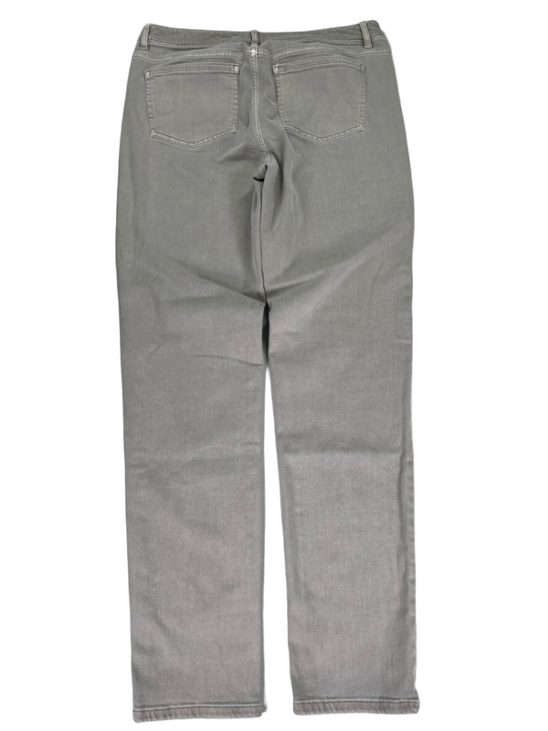 J Jill Women's Beige/Taupe Boyfriend Straight Leg Ankle Denim Jeans - 6 image 2