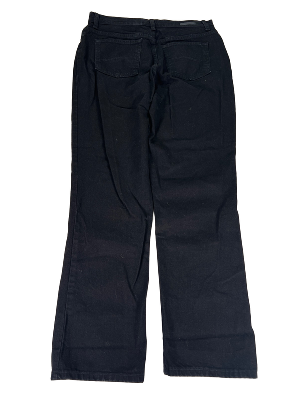 Lee Women's Black Relaxed Fit Straight Leg Denim Jeans - 10 image 2