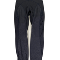 Lululemon Women's Black Nulu Mesh Cropped Athletic Pants - 6