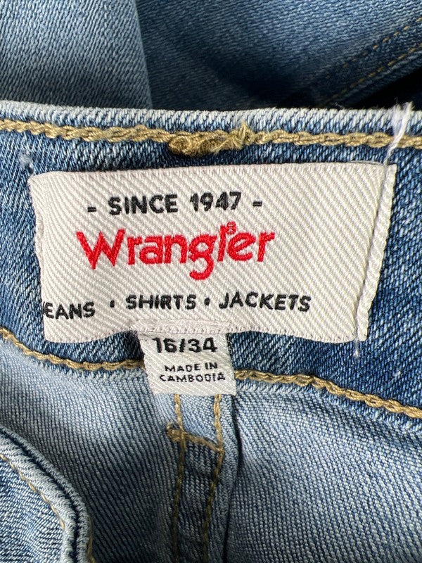 Wrangelr Women's Lightwash High Rise Bootcut Denim Jeans - 16/34 image 3