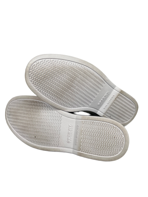 Sperry Women's Black/White Top Sider Float Boat Slip On Shoes - 10 image 8