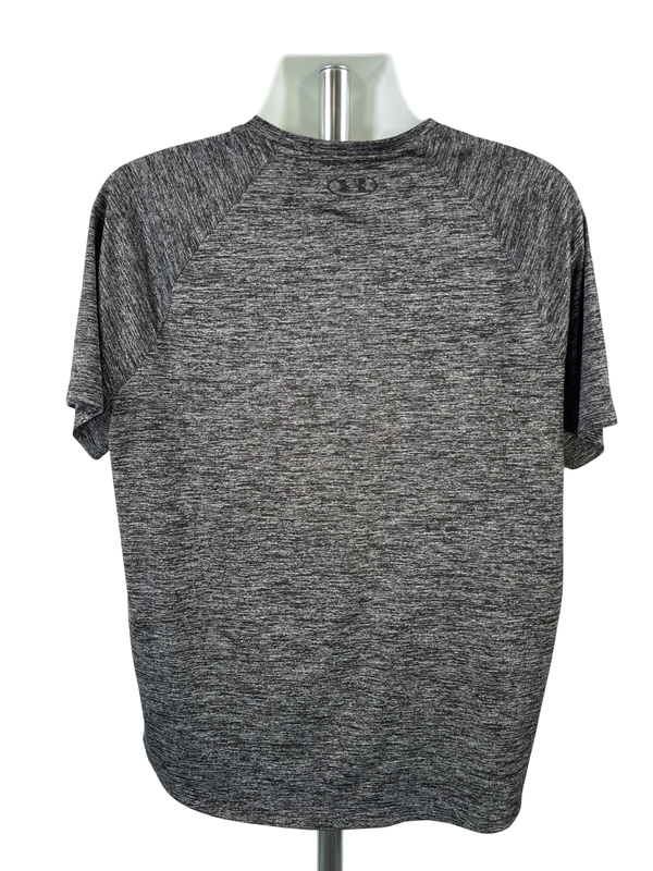Under Armour Men's Gray Heathered Short Sleeve Athletic Shirt - XL image 2
