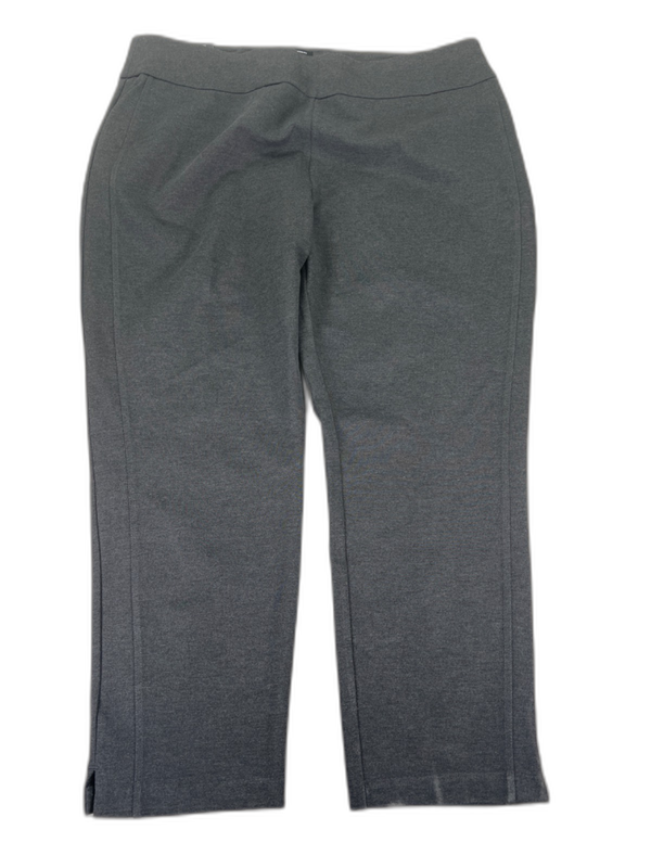 Express Women's Gray Heather Stretch Ponte Dress Pants - XXL