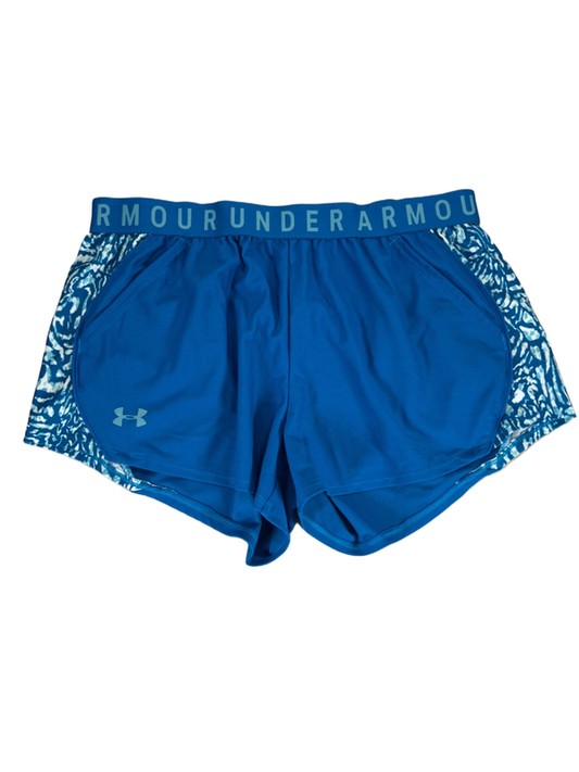 Under Armour Women's Blue Unlined Pull On Athletic Shorts - XL