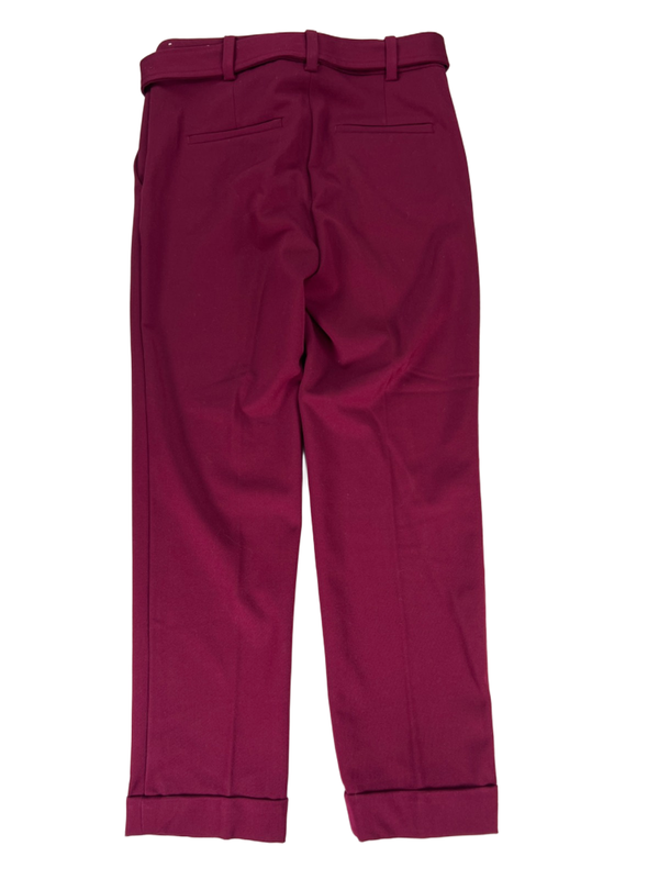 LOFT Women's Burgundy/Red Devin Slim Dress Pants - 2 image 2
