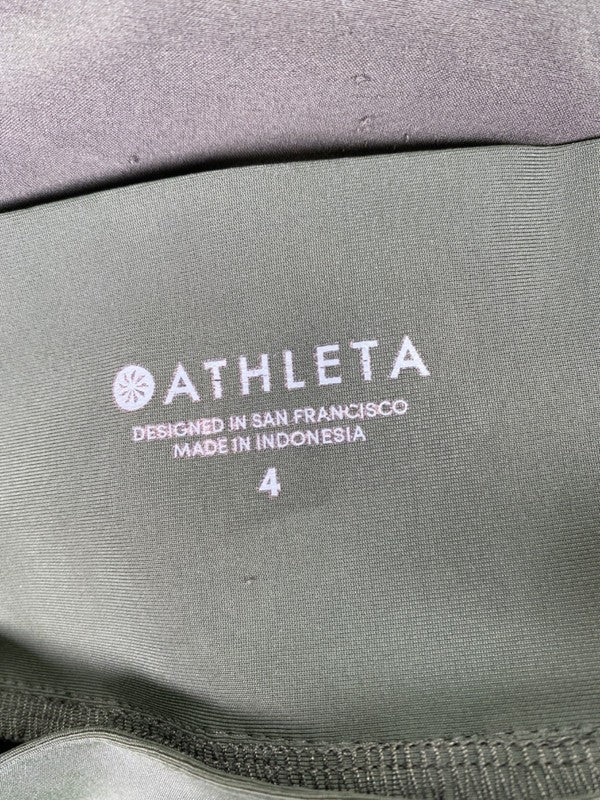 Athleta Women's Green Cargo Tapered Athletic Joggers - 4 image 3