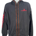 Restman by DxRacer Men's Black Light Up Full Zip Sweatshirt - 4XL
