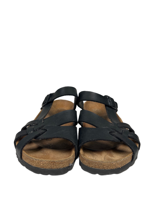 Birkenstock Unisex Black Pisa Braided Open Toe Sandals - Women's 9 image 2