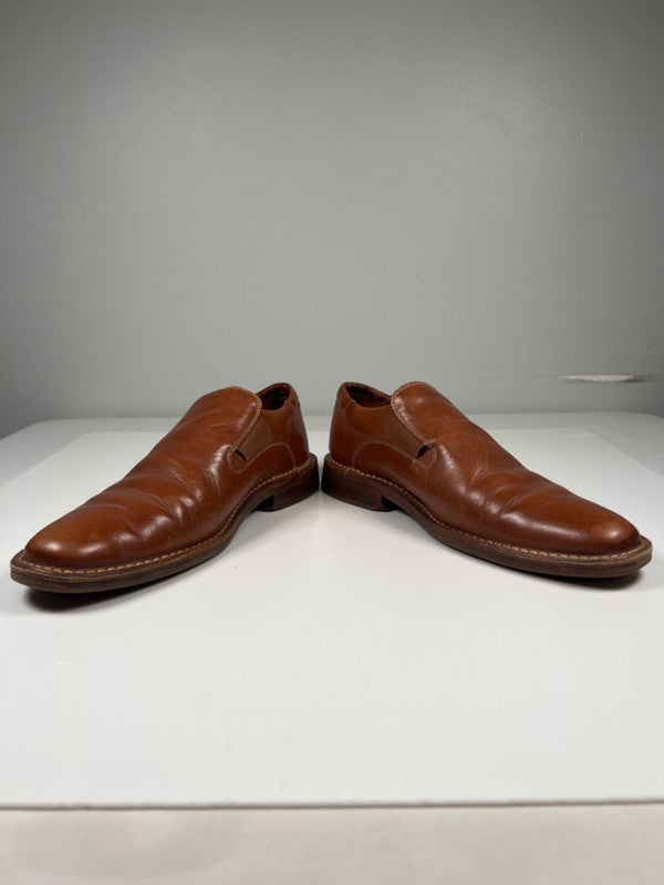 Cole Haan Men's Brown Leather Stitch Detail Slip On Loafers - 8.5 image 6