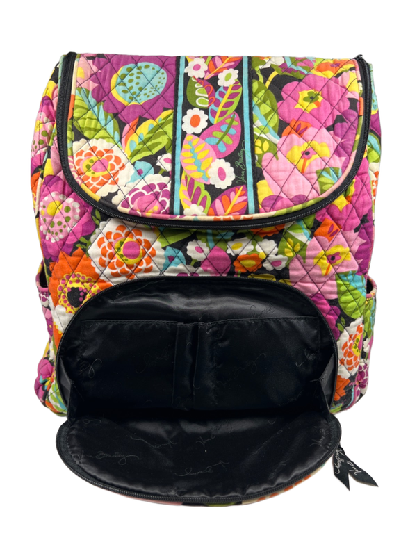 Vera Bradley Women's Pink Va Va Bloom Quilted Backpack image 5