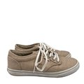 Vans Women's Tan Canvas Atwood Low Top Lace Up Sneakers - 6.5
