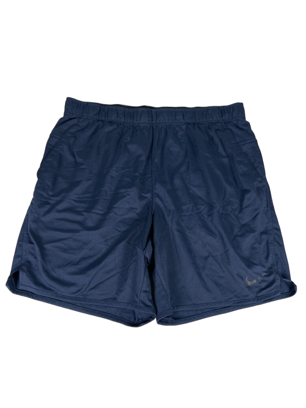 Nike Men's Dark Blue Totality Dri-Fit Unlined Versatile Athletic Shorts - L