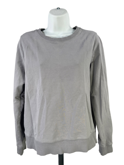 Athleta Women's Gray Pullover Crewneck Athletic Sweatshirt - M