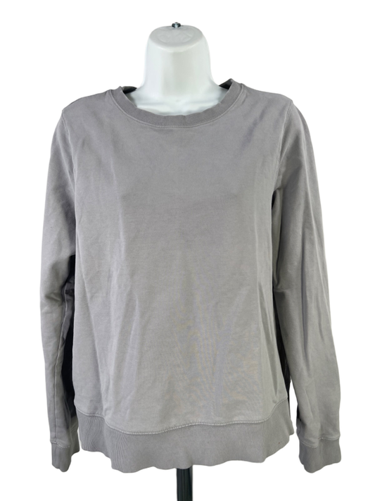 Athleta Women's Gray Pullover Crewneck Athletic Sweatshirt - M