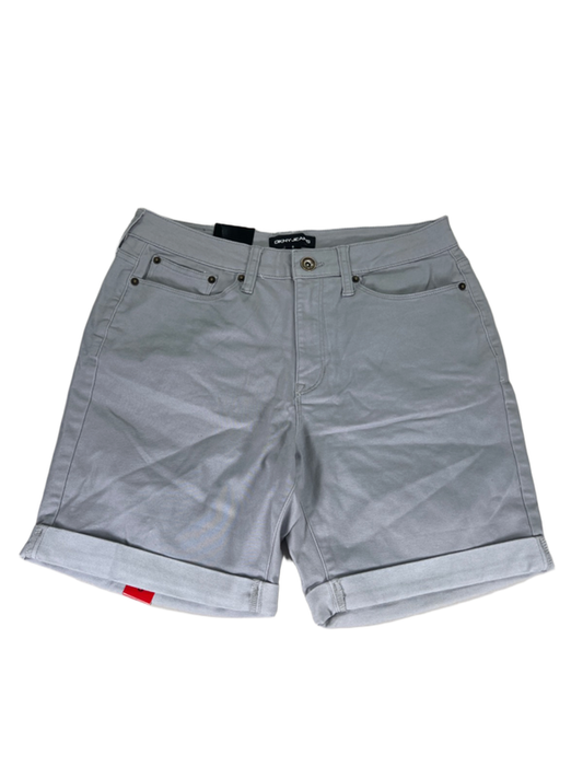 DKNY Women's Gray Flint Cuffed Shorts - 8
