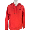 The North Face Women's Red Long Sleeve Pullover Sweatshirt - M