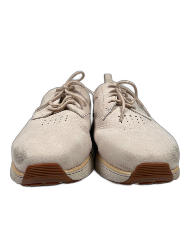Dr. Comfort Women's Light Beige Leather Ruth Lace Up Comfort Sneakers - 11XW image 2
