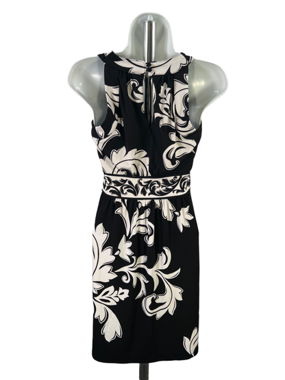 White House Black Market Black/White Empire Sleeveless Mini Dress - XS image 2