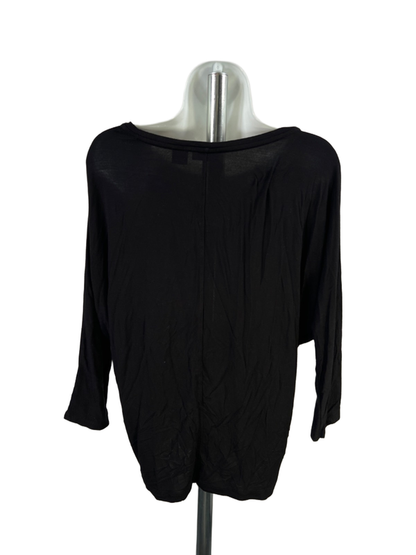 Tahari Women's Black 3/4 Dolman Sleeve Shirt - L image 2