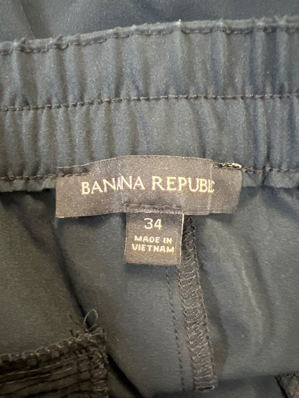 Banana Republic Men's Black Snap Button Motion Tech Hybrid Pants - 34 image 3