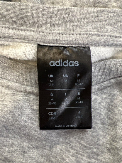 adidas Women's Gray Long Sleeve Crewneck Sweatshirt - M image 3