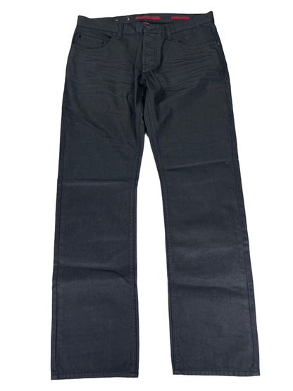 Banana Republic Men's Black Vintage Straight Denim Jeans - 33x32