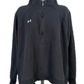Under Armour Women's Black Rival Fleece Half Zip Sweatshirt - 1X Plus