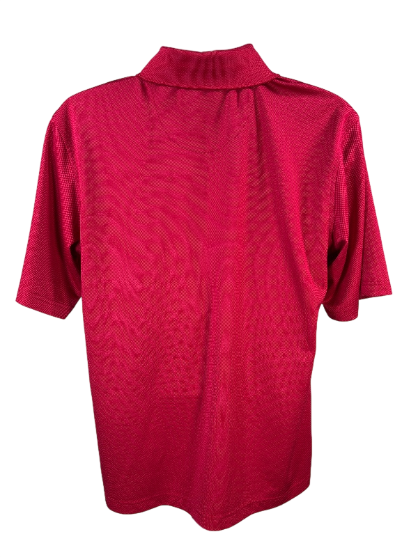 Pebbled Beach Men's Red Performance Short Sleeve Polo - L image 2