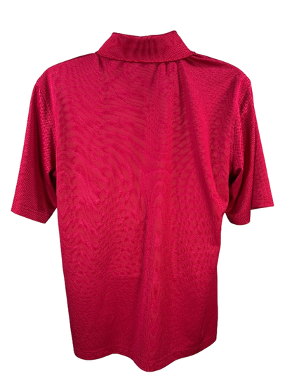Pebbled Beach Men's Red Performance Short Sleeve Polo - L image 2