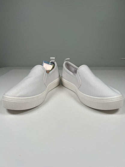 Skechers Women's White Street Poppy Everyday Daisy Slip On Sneakers - 8.5 image 6