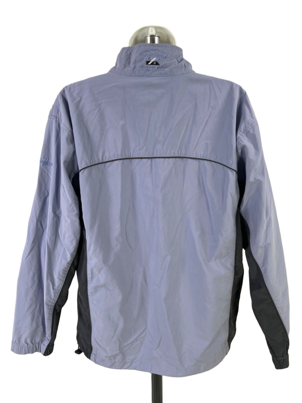 Cutter & Buck Women's Blue/Gray Sawgrass Zip Up Athletic Windbreraker Jacket - M image 2