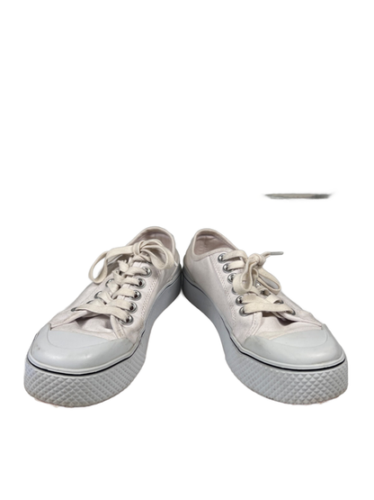 Marc Fisher LTD Women's White Rammy Casual Lace Up Sneakers - 6 image 6
