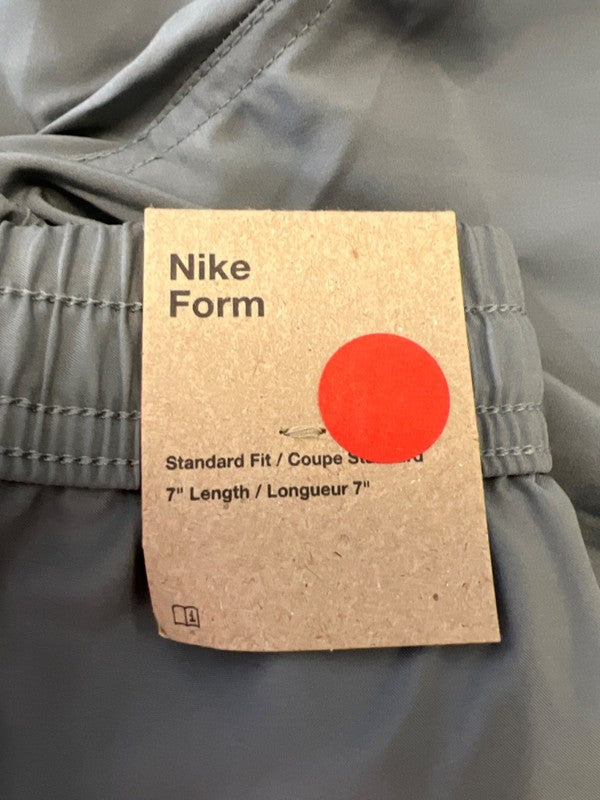 Nike Men's Gray Dri-Fit Form 7in Unlined Athletic Shorts - S image 4