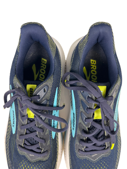 Brooks Men's Blue/Green Ghost 17 Running Sneakers - 10.5 image 3