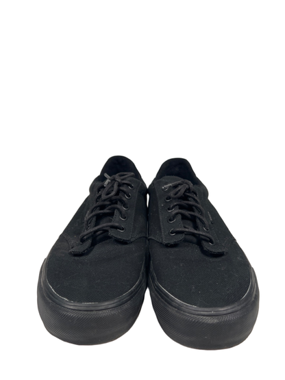 Vans Men's Black Ortholite Atwood Canvas Lace Up Sneakers - 11 image 2