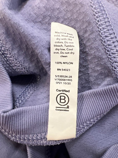 Athleta Women's Purple Momentum Seamless Long Sleeve Fitted Athletic Shirt - M image 4