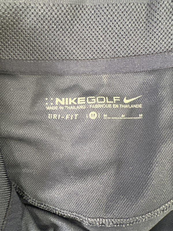 Nike Men’s Navy Blue Short Sleeve Golf Polo Shirt - M image 3