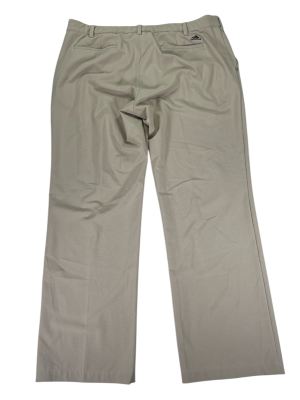 adidas Men's Beige Athletic Golf Pants - 40x32 image 2