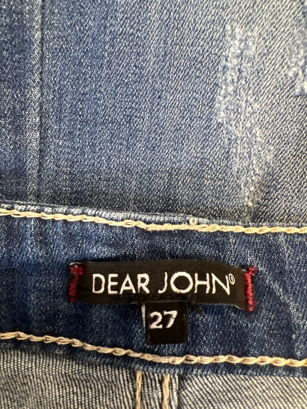 Dear John Women's Medium Wash Distressed Joy Rich Comfort Skinny Jeans - 27 image 3