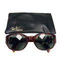 Ray-Ban Unisex Brown Tortoise Shell Bausch and Lamb Sunglasses W/ Pouch Case
