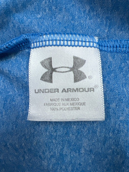 Under Armour Men’s Blue HeatGear Short Sleeve Run Athletic T-Shirt - L image 4
