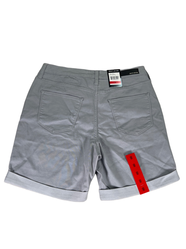 DKNY Women's Gray Flint Cuffed Shorts - 8 image 2