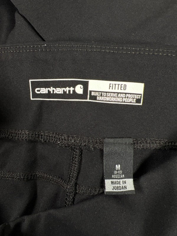 Carhartt Women’s Black Fitted Work Leggings Pants - M image 3